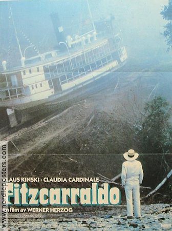 Fitzcarraldo Poster 1982 Klaus Kinski Director Werner Herzog Original