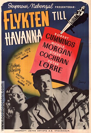 The Chase (1946) Movie poster 70x100cm Robert Cummings/Michele Morgan