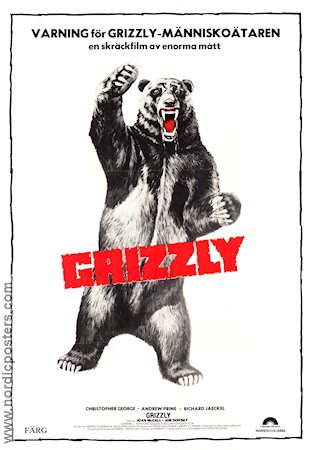 Grizzly Poster 70x100cm FN original