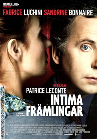 Confidences trop intimes (2004) Movie poster 70x100cm Patrice Leconte/Fabrice Luchini