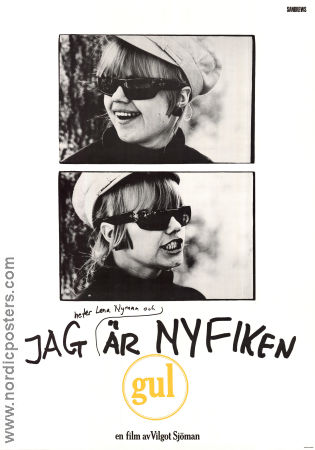 I Am Curious Yellow Poster 70x100cm RO original