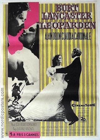 Il Gattopardo Poster 70x100cm FN original