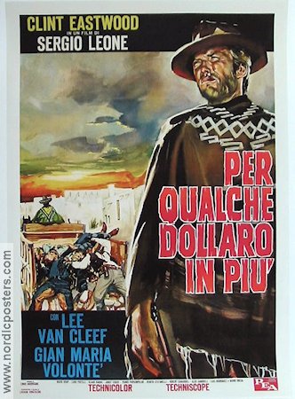 For a Few Dollars More Poster 70x100cm reproduction RO
