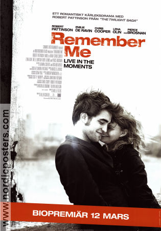 REMEMBER ME Movie Poster 2010 Original NordicPosters