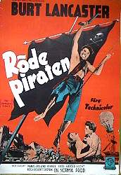 The Crimson Pirate (1953) Movie poster 70x100cm Burt Lancaster