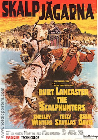 The Scalphunters Poster 70x100cm FN original