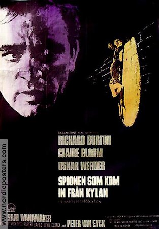 The Spy Who Came in From the Cold (1966) Movie poster 70x100cm Richard Burton/Claire Bloom/John Le Carr�