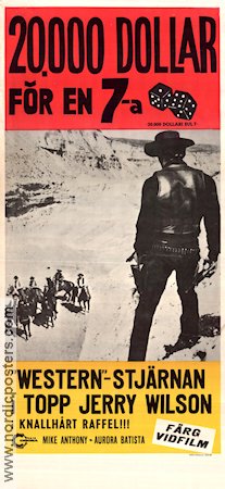 20000 dollari sul 7 1968 poster Jerry Wilson