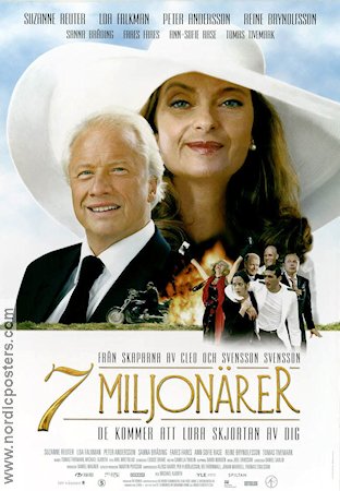 7 miljonärer 2006 poster Suzanne Reuter