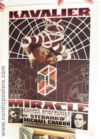Limited poster Kavalier Miracle Signed 2002 poster Poster artwork: Steranko Poster artwork: Chabon Find more: Comics