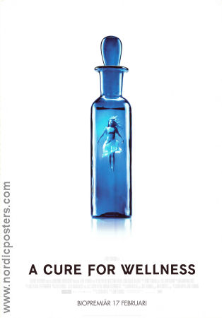 A Cure For Wellness 2016 movie poster Dane DeHaan Jason Isaacs Mia Goth Gore Verbinski