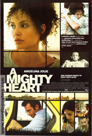 A Mighty Heart 2007 movie poster Angelina Jolie Dan Futterman Irrfan Khan Michael Winterbottom