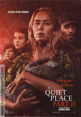 A Quiet Place Part II 2020 movie poster Emily Blunt Millicent Simmonds Cillian Murphy John Krasinski