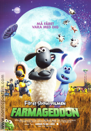A Shaun the Sheep Movie: Farmageddon 2019 movie poster Justin Fletcher Will Becher Animation From TV