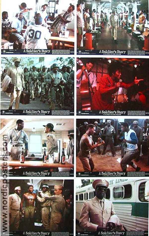 A Soldier´s Story 1984 lobby card set Howard Rollins