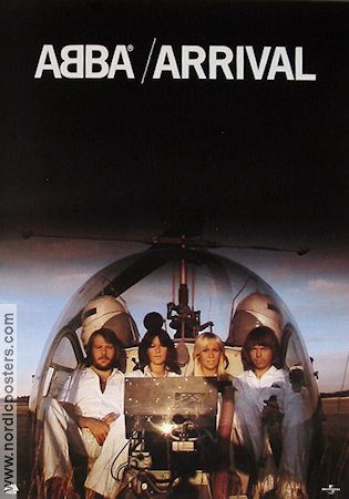 ABBA Arrival CD poster 1992 poster ABBA
