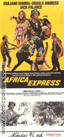 Africa Express 1975 poster Giuliano Gemma Michele Lupo