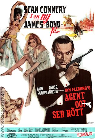 From Russia with Love 1964 poster Sean Connery Terence Young