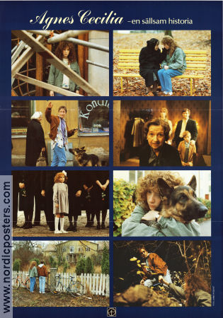 Agnes Cecilia 1991 movie poster Gloria Tapia Ronn Elfors Stina Ekblad Anders Grönros Writer: Maria Gripe