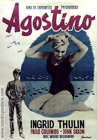 Agostino 1963 movie poster Ingrid Thulin