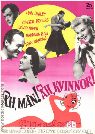 Oh Men Oh Women! 1957 poster Dan Dailey Nunnally Johnson