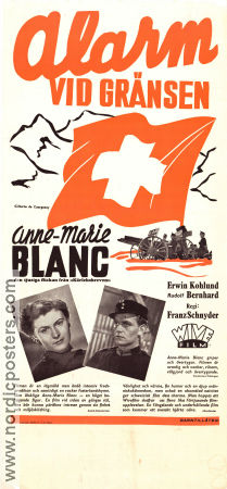 Gilberte de Courgenay 1941 movie poster Anne-Marie Blanc Helene Dalmet Heinrich Gretler Franz Schnyder Country: Switzerland