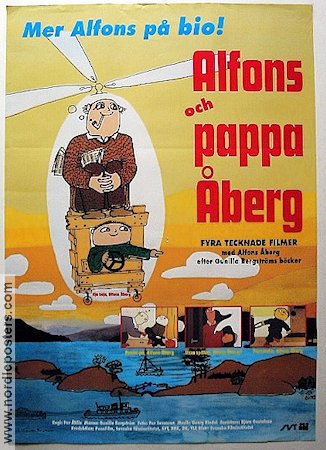 Alfons och pappa Åberg 2000 poster Alfons Åberg