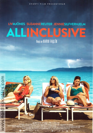 All Inclusive 2017 movie poster Suzanne Reuter Liv Mjönes Jennie Silfverhjelm Karin Fahlén Travel