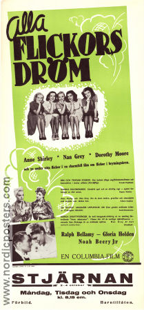 Girls´ School 1938 movie poster Anne Shirley Nan Grey Ralph Bellamy John Brahm