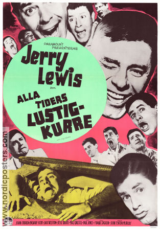 It´s Only Money 1962 movie poster Jerry Lewis Joan O´Brien Zachary Scott Frank Tashlin