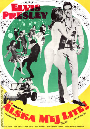 Live a Little Love a Little 1969 movie poster Elvis Presley Micele Carey Norman Taurog Dance