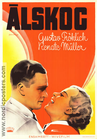 Liebesleute 1935 poster Renate Müller Erich Waschneck