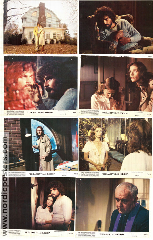 The Amityville Horror 1979 lobby card set James Brolin Margot Kidder Rod Steiger Stuart Rosenberg