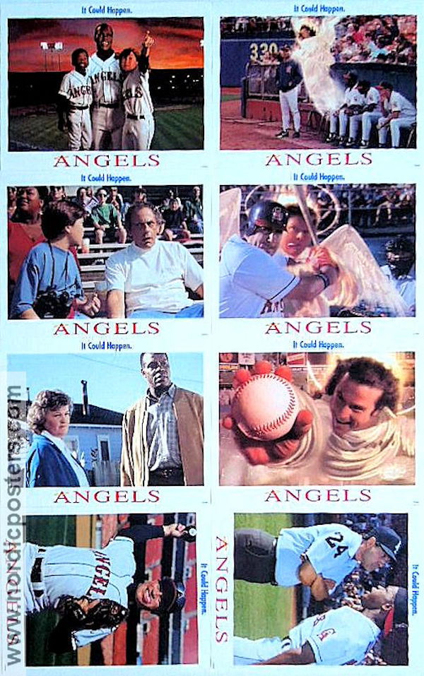 Angels in the Outfield 1994 lobby card set Danny Glover Brenda Fricker Sports