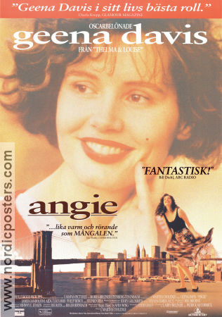 Angie 1994 poster Geena Davis