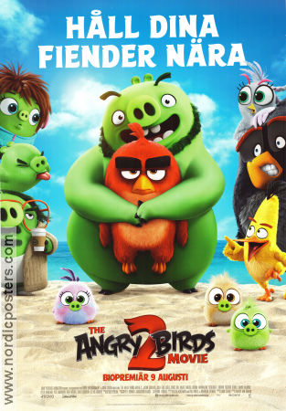 The Angry Birds Movie 2 2019 movie poster Jason Sudeikis John Rice Animation