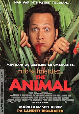 The Animal 2001 poster Rob Schneider Luke Greenfield