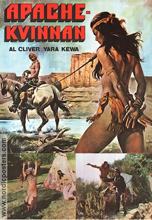 Una donna chiamata Apache 1977 poster Al Cliver