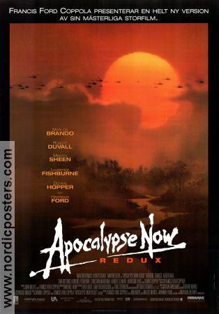 Apocalypse Now Redux 1979 poster Marlon Brando Francis Ford Coppola