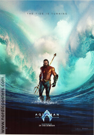 Aquaman and the Lost Kingdom 2023 movie poster Jason Momoa Patrick Wilson Yahya Abdul-Mateen II James Wan Find more: Marvel