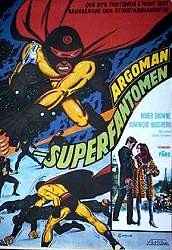 Argoman the Fantastic Superman 1975 movie poster Roger Browne