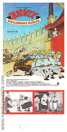 Asterix Gallernas hjälte 1985 poster Asterix
