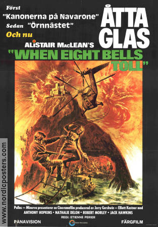 When Eight Bells Toll 1971 movie poster Anthony Hopkins Jack Hawkins Etienne Périer Writer: Alistair Maclean