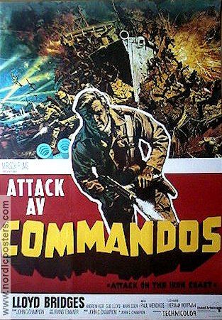Attack on the Iron Coast 1968 poster Lloyd Bridges