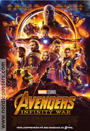 Avengers Infinity War 2018 poster Robert Downey Jr Anthony Russo
