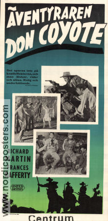 The Adventures of Don Coyote 1947 poster Frances Rafferty Reginald Le Borg