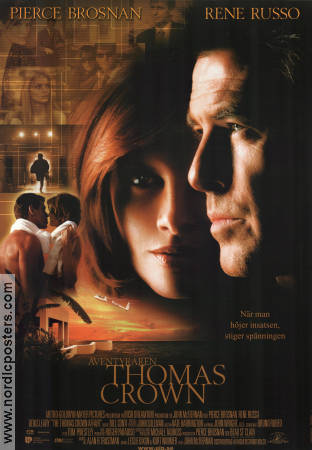 The Thomas Crown Affair 1999 poster Pierce Brosnan John McTiernan