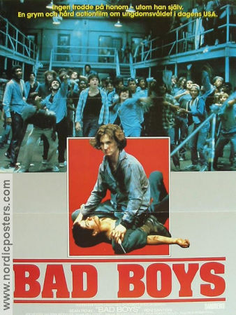 Bad Boys 1983 poster Sean Penn Rick Rosenthal