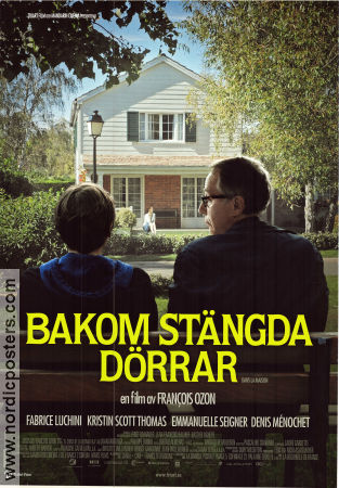 Dans la maison 2012 movie poster Fabrice Luchini Vincent Schmitt Ernst Umhauer Francois Ozon