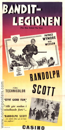 The Man Behind the Gun 1953 poster Randolph Scott Felix E Feist
